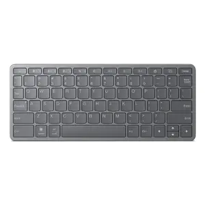 Wireless Multi-Device Keyboard Lenovo — USB Type-C, Luna Grey, 255.8×105.9×14.6 mm, 5V 200mAh