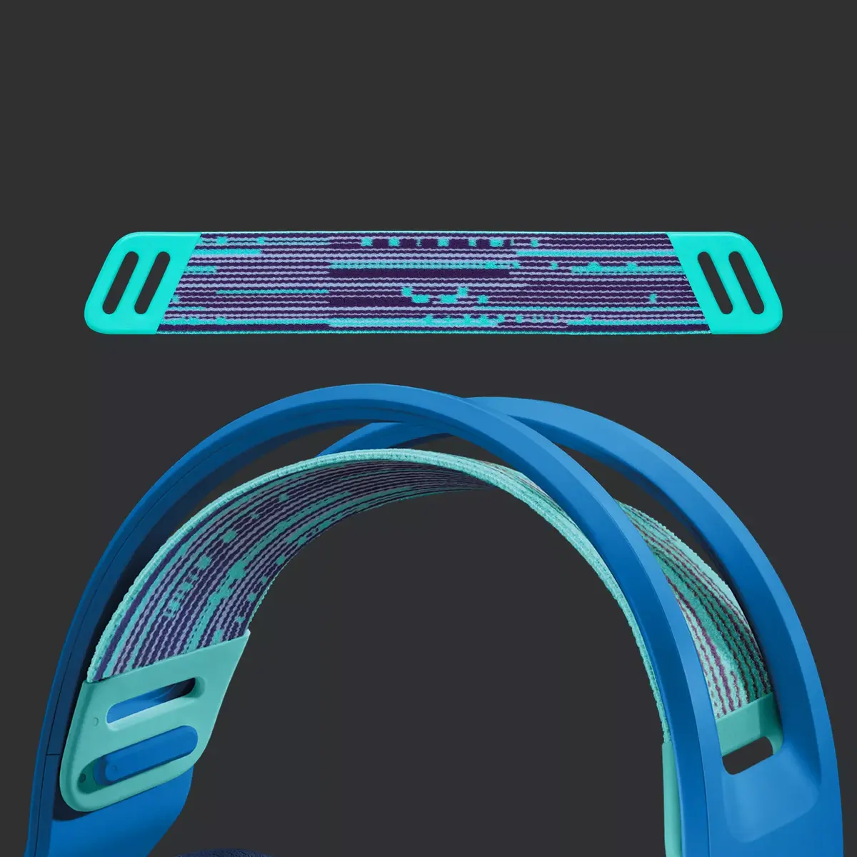 Austiņas Logitech G G733 LIGHTSPEED Wireless RGB Gaming Headset Photo 2