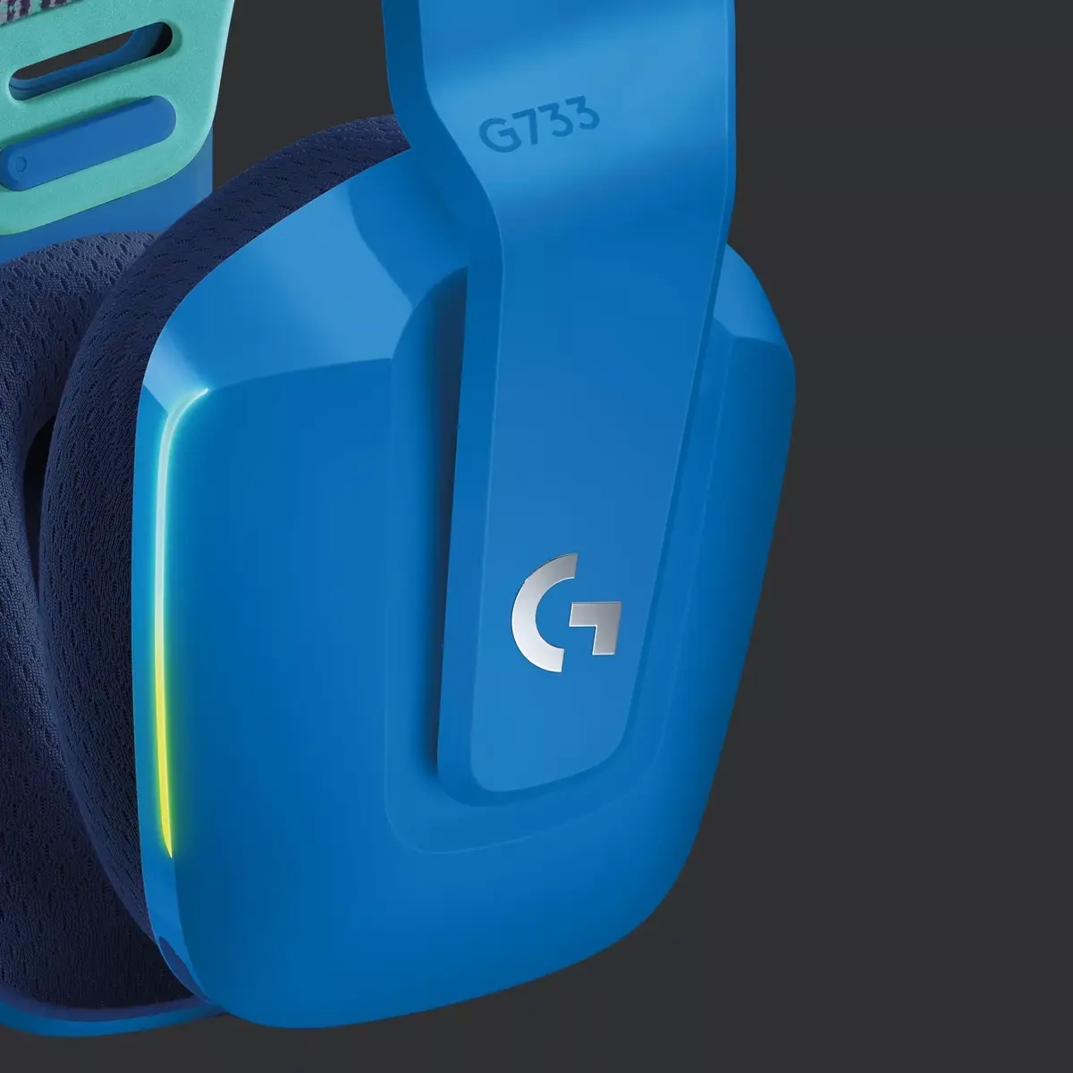 Austiņas Logitech G G733 LIGHTSPEED Wireless RGB Gaming Headset Photo 4