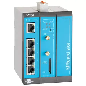 4G-роутер INSYS icom MRX3 LTE с Fast Ethernet, маршрутизацией BGP/OSPF/RIP, безопасностью IPSec/SNMP/SSH