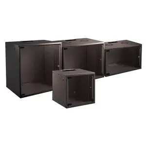 Настенный шкаф EFB Elektronik WGB-1909TS.60 9U, грузоподъёмность 80 кг, чёрный