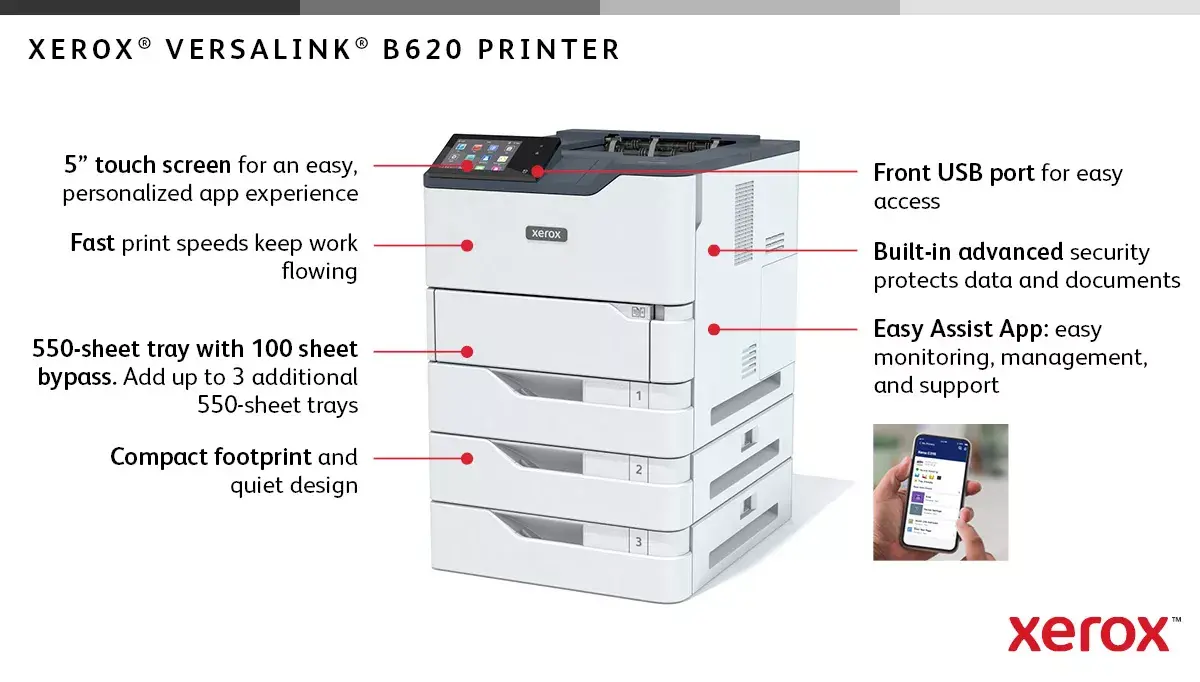 Printer Xerox VersaLink B620 Photo 12