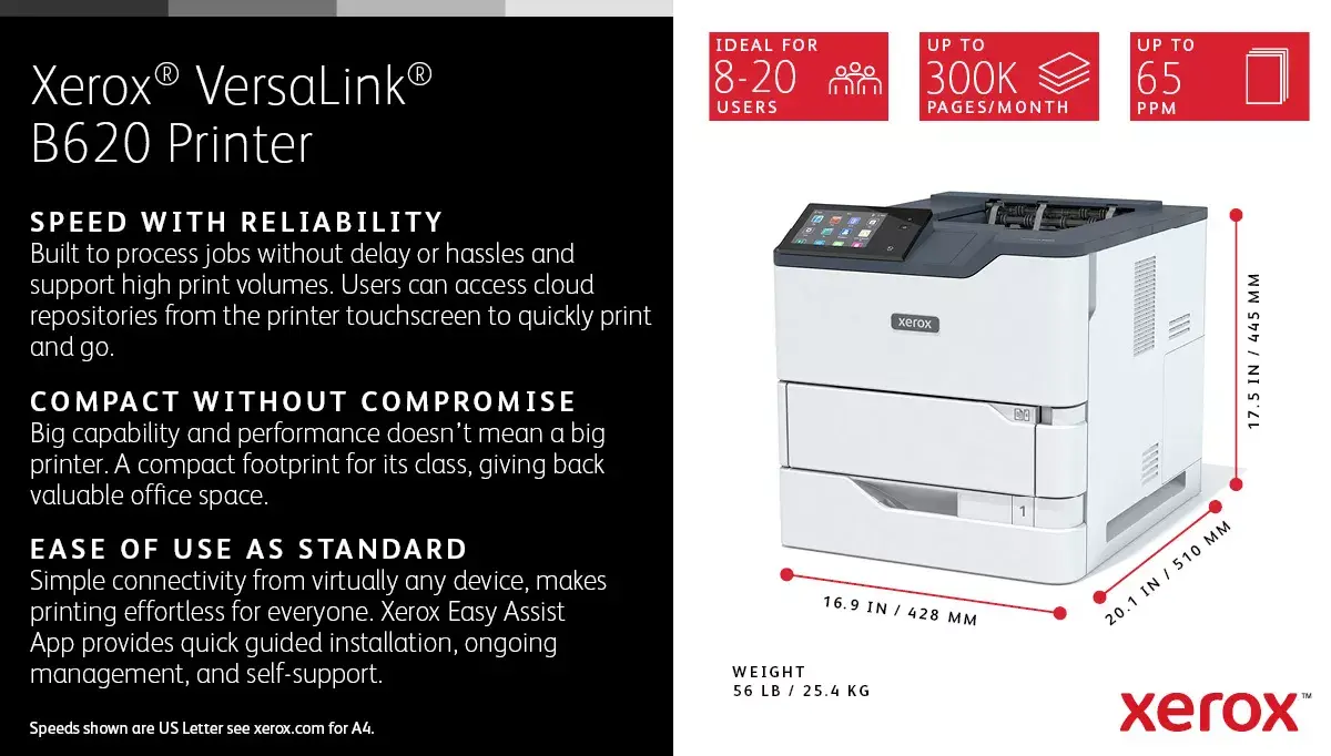 Printer Xerox VersaLink B620 Photo 13