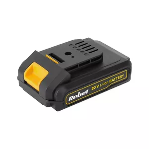 Rechargeable battery pack 20V 2A Rebel model LEC-RB-2001 for power tools and equipment