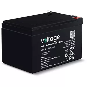 Аккумулятор AGM VE12-12 12В 12Ач со сроком службы 6-9 лет