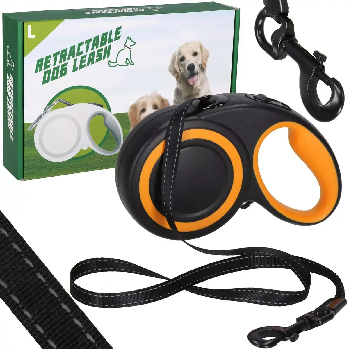 Dog leash Springos PA0258 Photo 2
