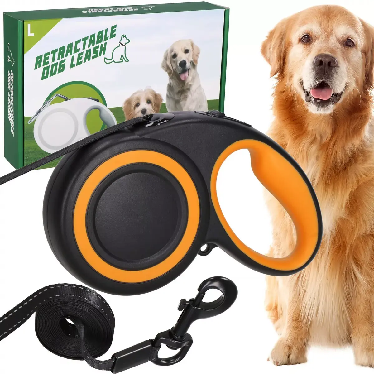 Dog leash Springos PA0258 Photo 3
