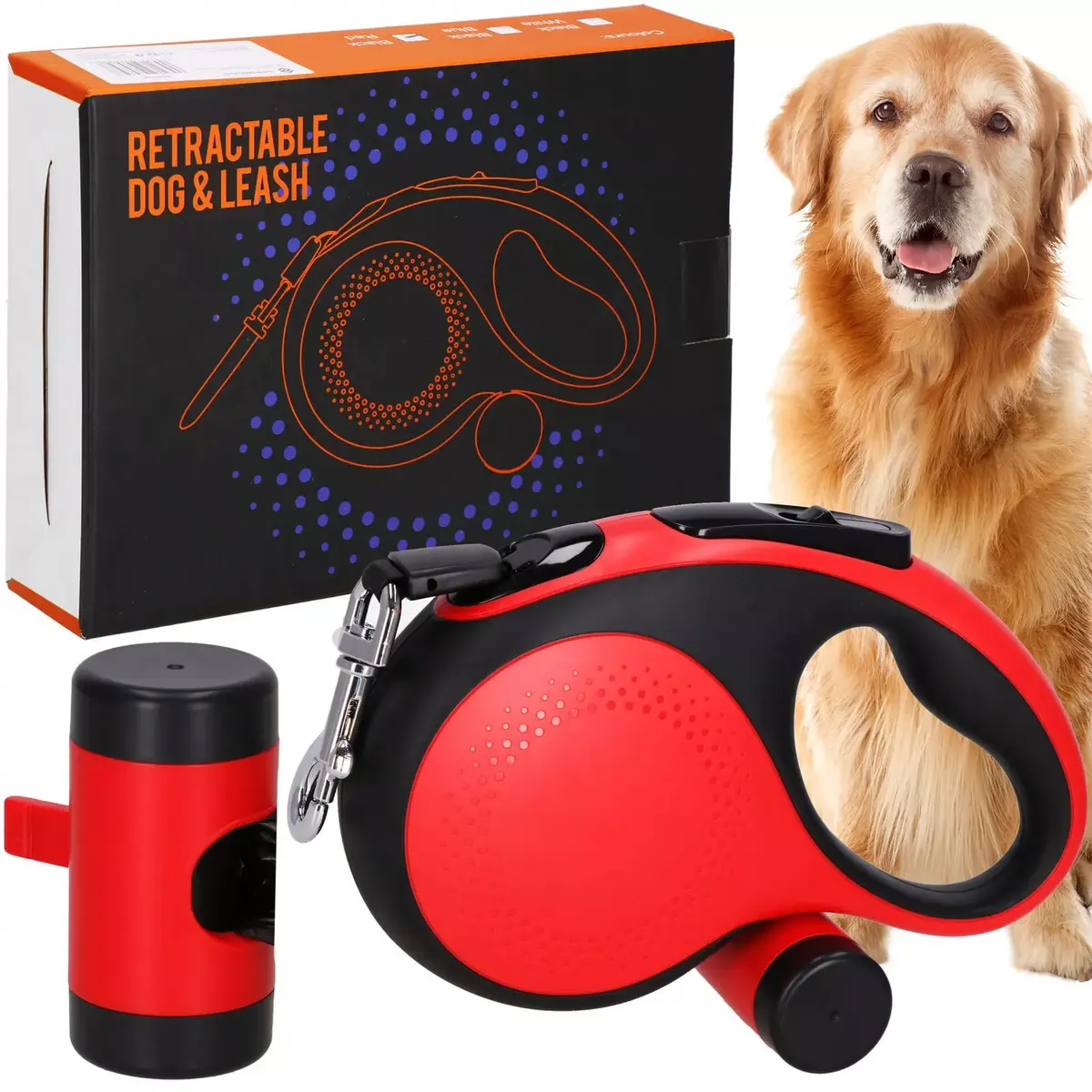 Leash Springos PA0259 — durable lightweight dog leash Photo 2
