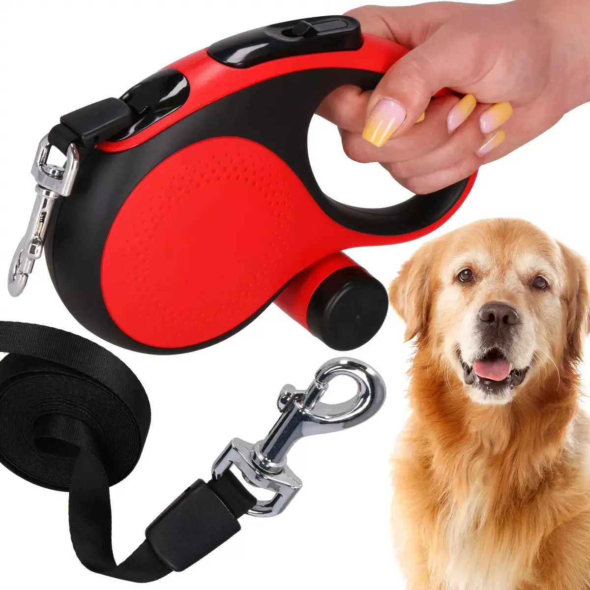 Leash Springos PA0259 — durable lightweight dog leash Photo 5