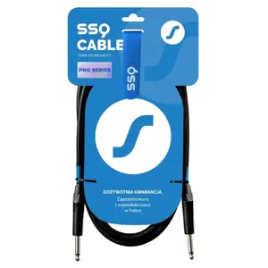 Кабель SOUND STATION QUALITY (SSQ) SSQ JMPJMP2 Pro 6.3 мм моно джек - 6.3 мм моно джек с терминалами Neutrik 2 м