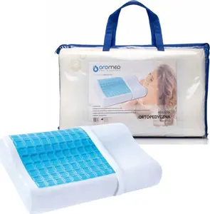 Ortopēdiska spilvena ORO-MED ORO-RELAX ZEL XL — liela želejas atbalsta spilvena