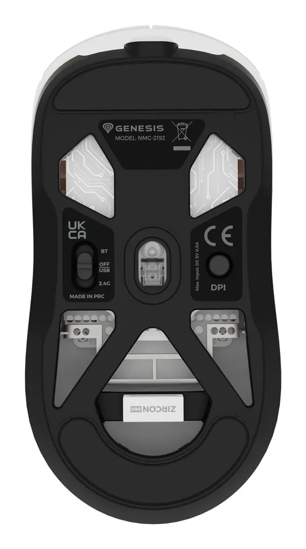 Genesis Zircon 660 White Wireless Gaming Mouse Photo 18