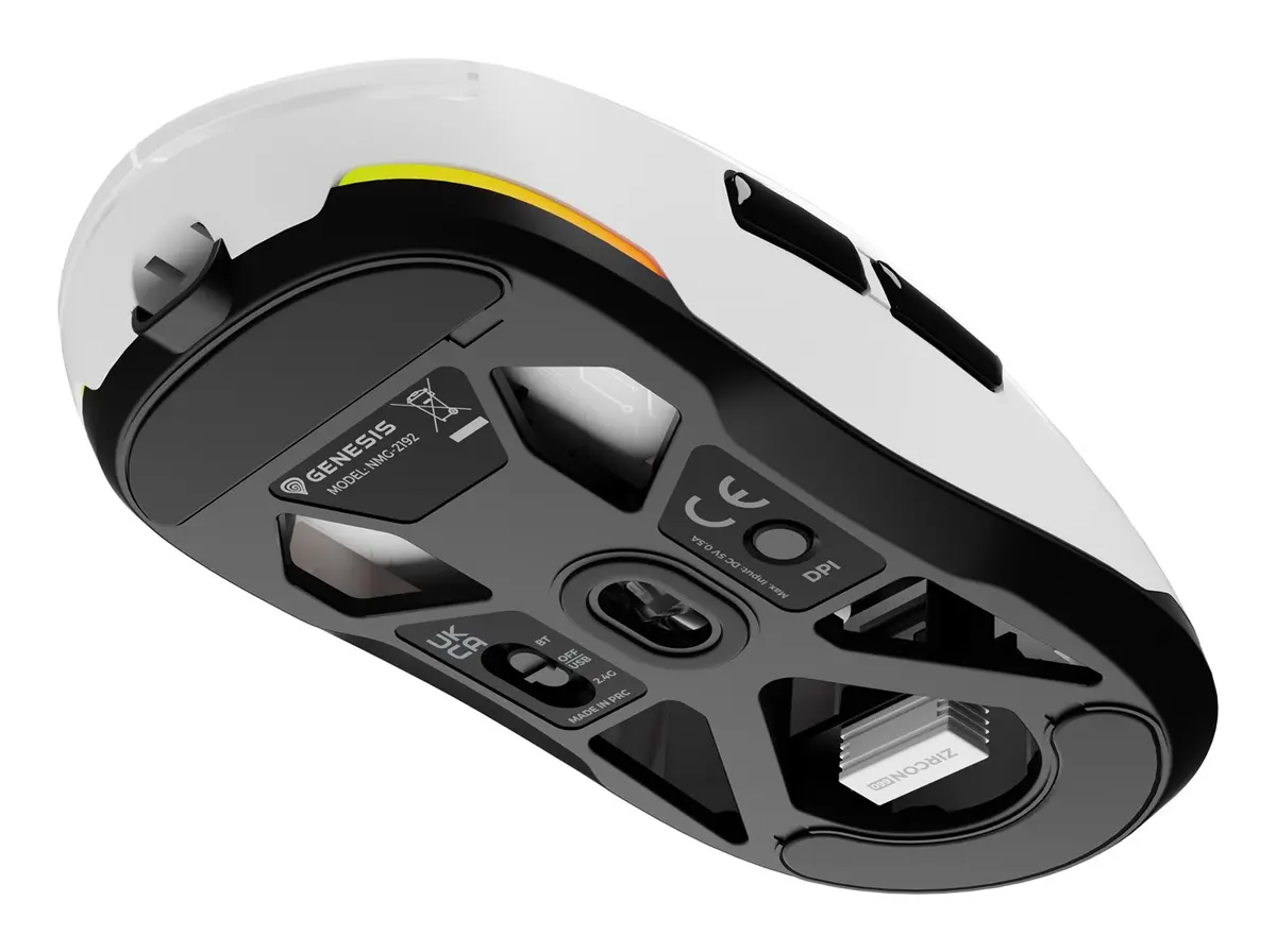Genesis Zircon 660 White Wireless Gaming Mouse Photo 25