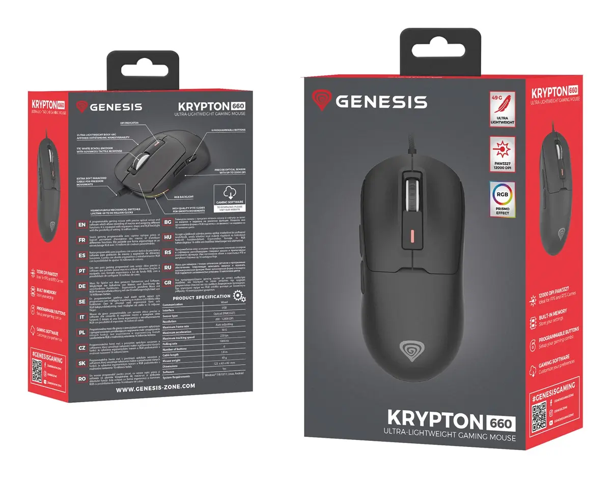 Genesis Krypton 660 Spēļu pele Photo 19