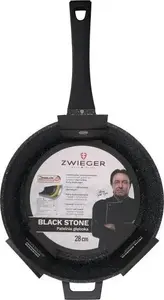 Deep frying pan ZWIEGER Black Stone 28 cm