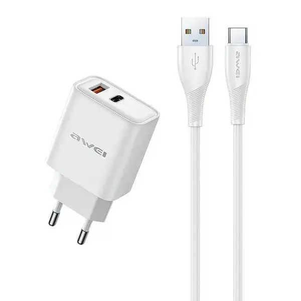 Awei PD81T-EU 22,5W tīkla lādētājs Photo 2