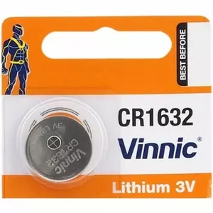 Монетная батарейка VINNIC CR1632 литиевая 3В — 1 шт.