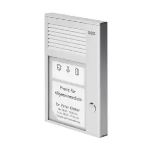 Auerswald TFS-Dialog 211 Alumīnija Vadu Sienas Interkoms IP22