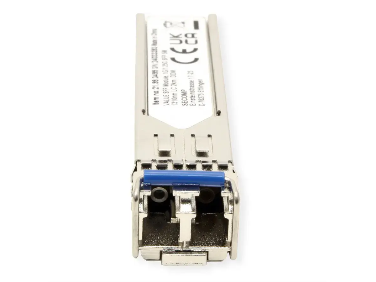 SFP optiskais pārveidotājs VALUE 21.99.3499 1250 Mbit/s Photo 2