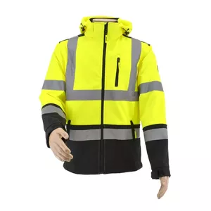 Куртка-Толстовка Softshell AWTools T3 Reflective XL — рабочая верхняя одежда, дышащий софтшелл, размер XL