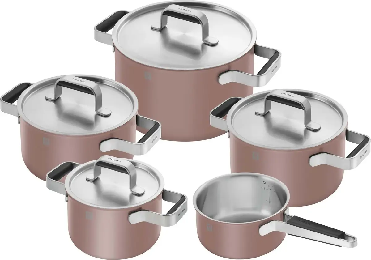 ZWILLING PURE 1028858 — set of 5 stainless steel pots Photo 2