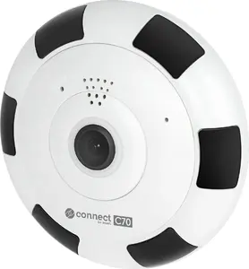 Камера внутреннего наблюдения kruger & matz Connect C70 Tuya Fisheye — 360° обзор, Tuya, Wi‑Fi, KM2211
