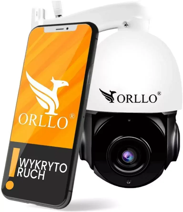 Videonovērošanas kamera ORLLO Z18 Rotējoša Āra SIM 4MP Photo 2