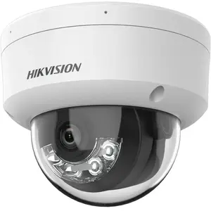 Hikvision DS-2CD2123G2-LIS2U 2.8mm Dome IP Security Camera 1920 x 1080 Pixels Wired Indoor and Outdoor White