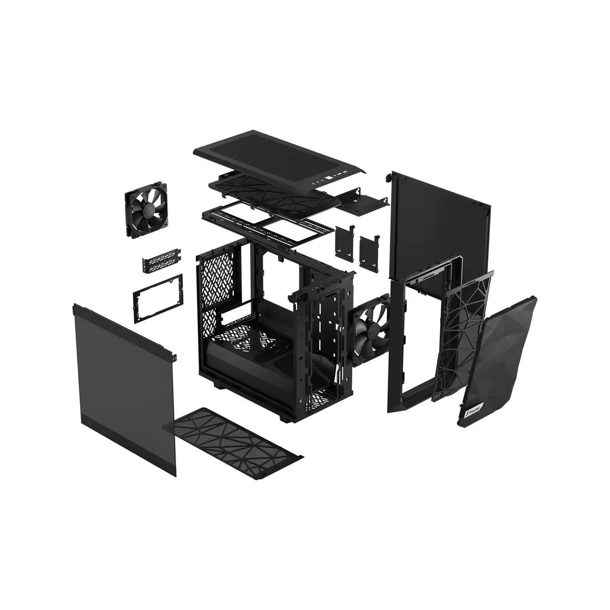 Fractal Design Meshify 2 Nano Black korpuss Photo 21