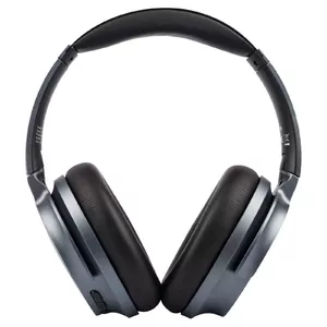 Накладные беспроводные наушники с шумоподавлением Buxton BHP18000B — Hybrid ANC 30 dB, Bluetooth 5.2, 60 ч работы, USB-C