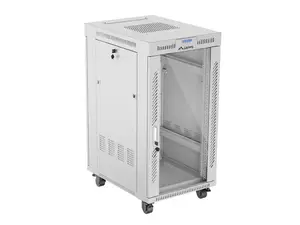 Шкаф-стойка LANBERG FF01-6822-12SL 22U напольный, 1233×600×800 мм, IP20, 1200 кг
