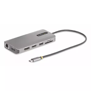 USB-C Multiport Adapter StarTech.com 154B-USBC-MULTIPORT Dual 4K HDMI DisplayPort
