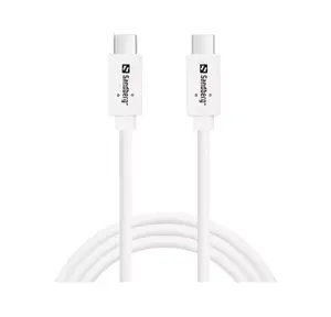 Sandberg USB-C>C USB 3.1 G2 100W 1M Cable USB C to USB C 10 Gbit/s