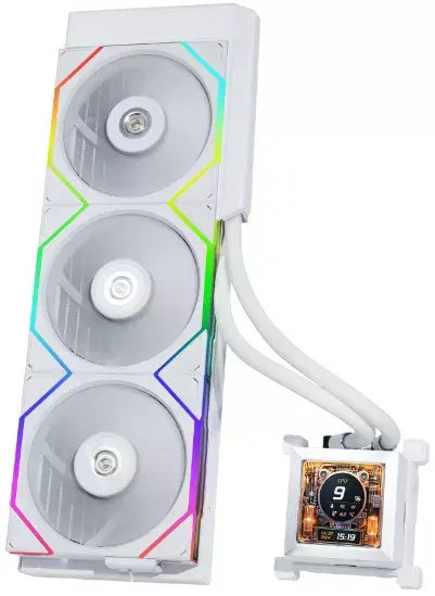 All-in-one liquid cooler Lian Li HSLCD36SW Photo 2