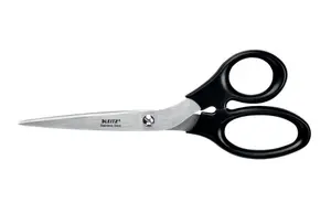 Leitz Stainless Steel Scissors 200 mm with Straight Cut Blades