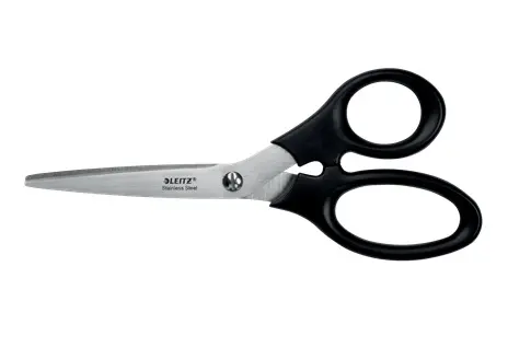 Leitz nerūsējošā tērauda šķēres 185 mm