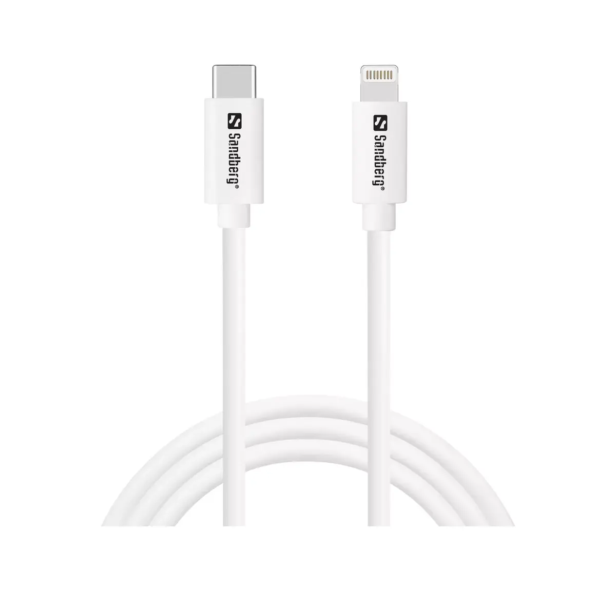 AC lādētājs Sandberg 20W USB-C +Lightning 1M Photo 3