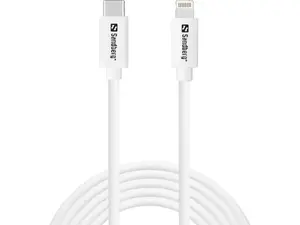Sandberg 136-59 USB-C uz Lightning kabelis ar Power Delivery MFi sertifikāciju 2m