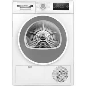 Tumble dryer Bosch WTH86277PL, heat pump, 8 kg capacity, white, LED display, R290