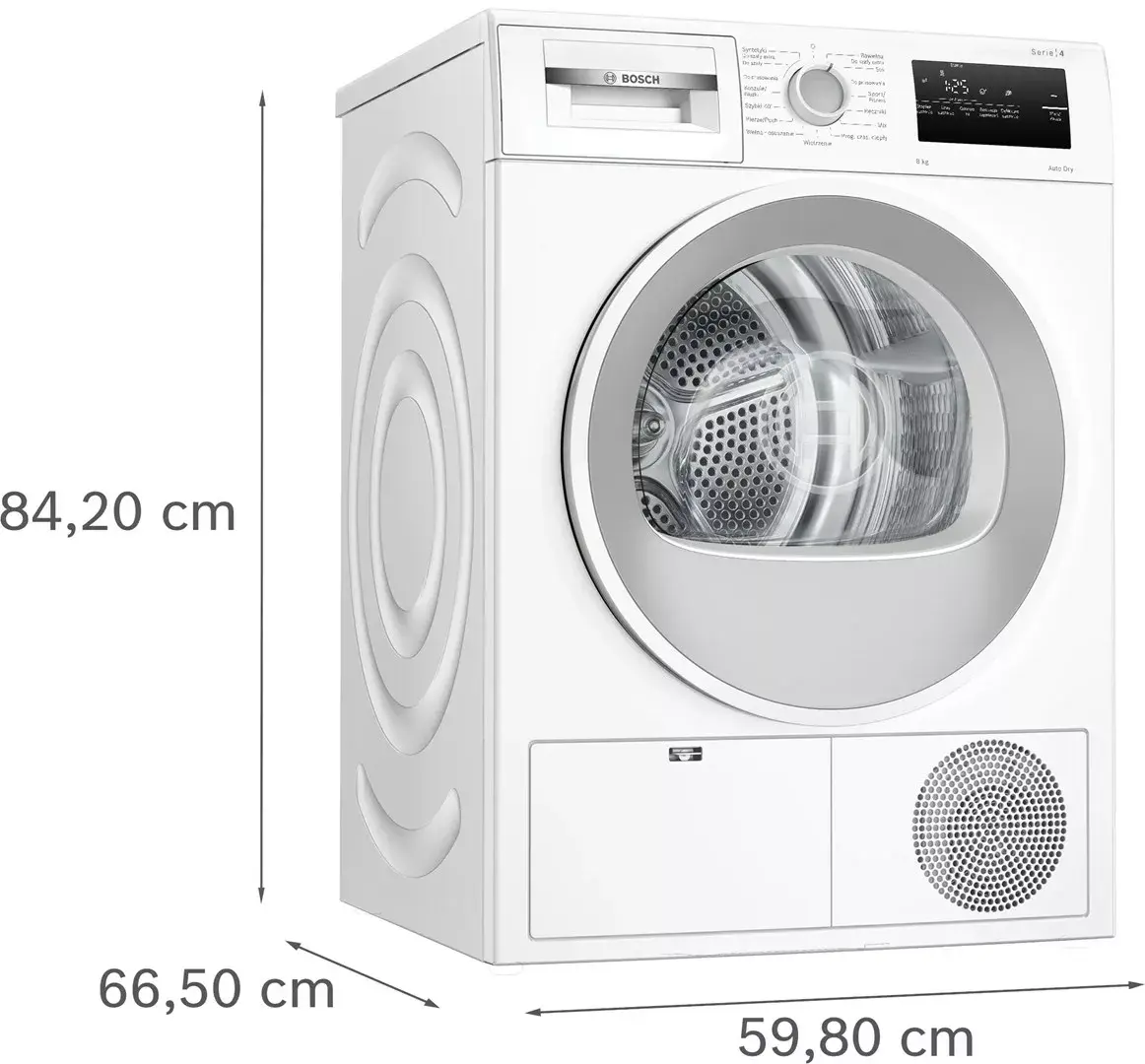 Bosch WTH86277PL tumble dryer, 8 kg Photo 8