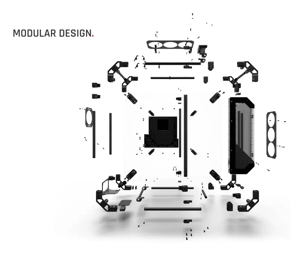 PC Case Alphacool Apex Pro Skeleton Photo 7