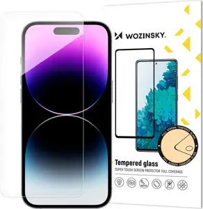 Защитное стекло Wozinsky для Apple iPhone 15 Pro — закалённое 9H, прозрачное