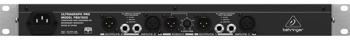 Эквалайзер Behringer FBQ1502 Photo 3