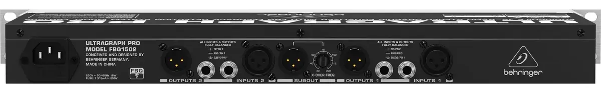 Эквалайзер Behringer FBQ1502 Photo 6