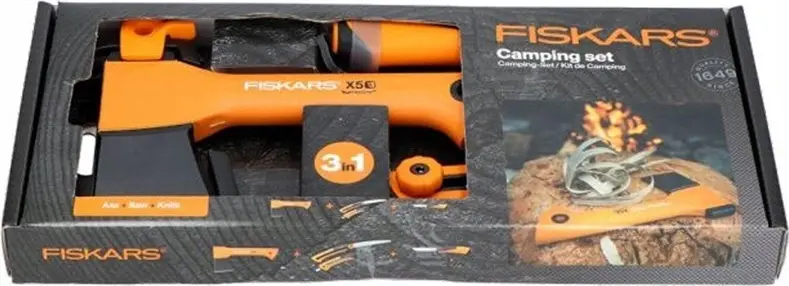 Топор Fiskars X5 XXS с ножом и пилой Photo 3