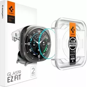 Ekrāna aizsargs Spigen GLAS.tR EZ Fit Caurspīdīgs cietais stikls Viedpulksteņiem