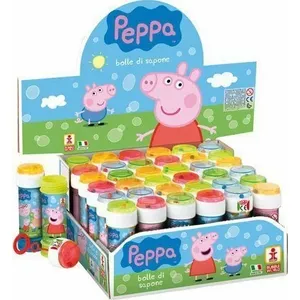 Burbuļu šķīdums DULCOP Peppa Pig 60 ml — 36 gab.
