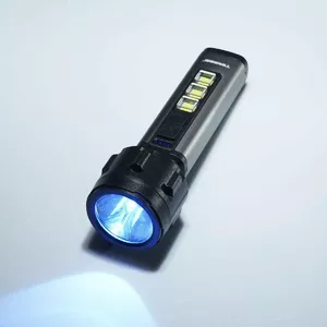 Rechargeable LED Flashlight Tiross TS2201 — 1W + 3W LEDs, rechargeable
