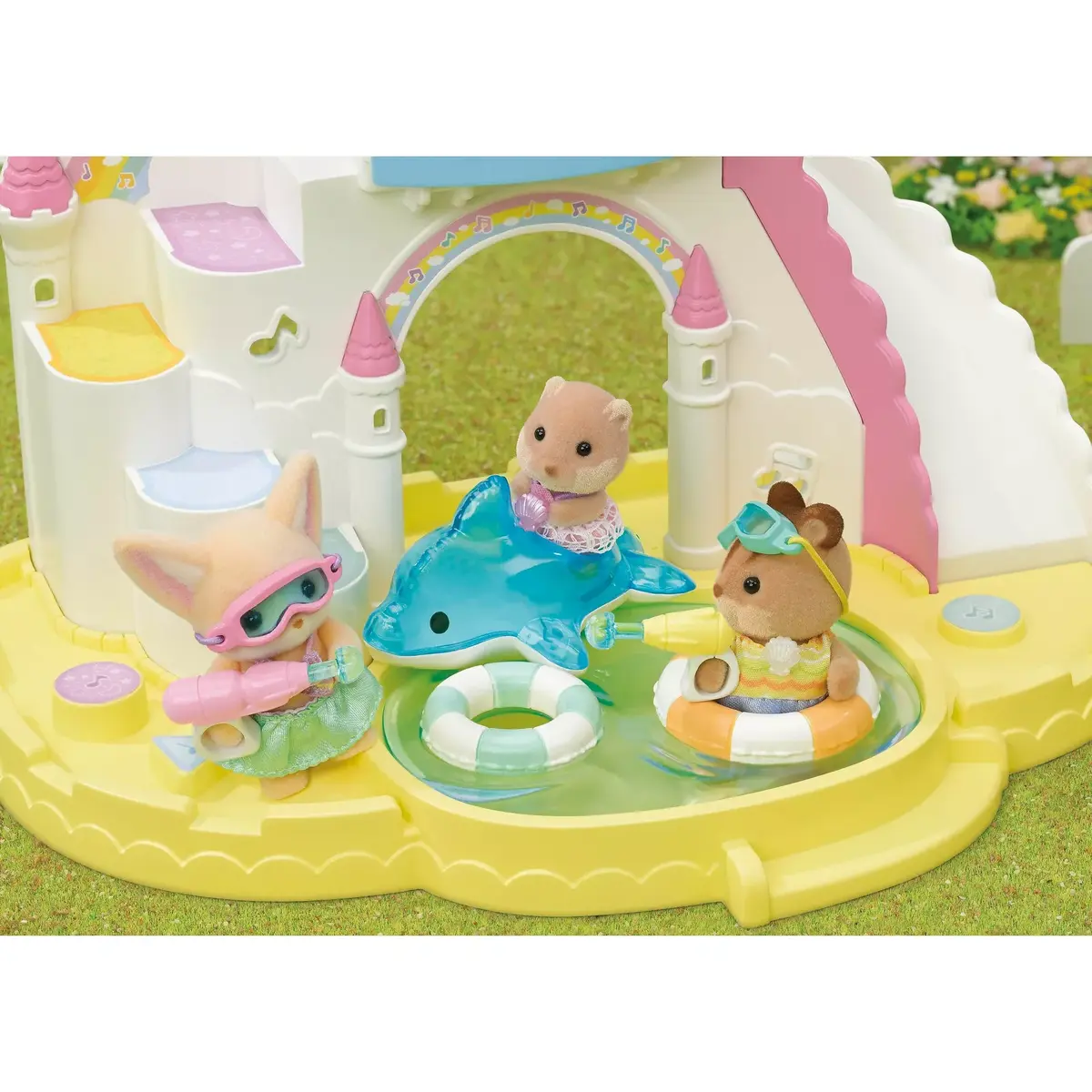 Sylvanian Families Nursery Friends — Pool Fun Trio Photo 2