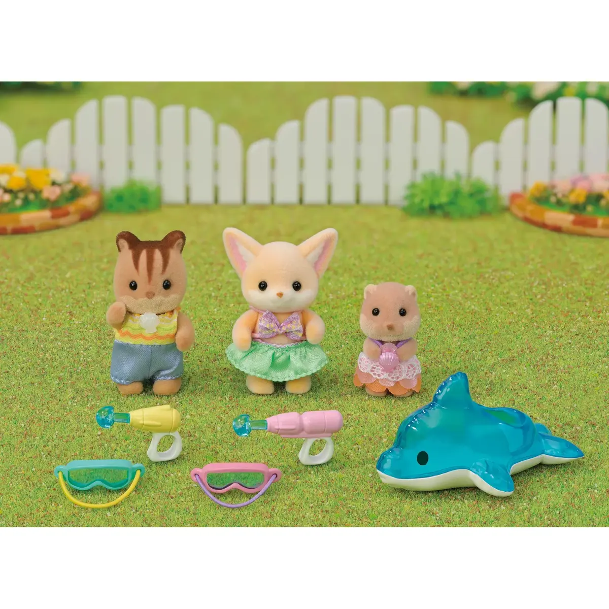 Sylvanian Families Nursery Friends — Pool Fun Trio Photo 4